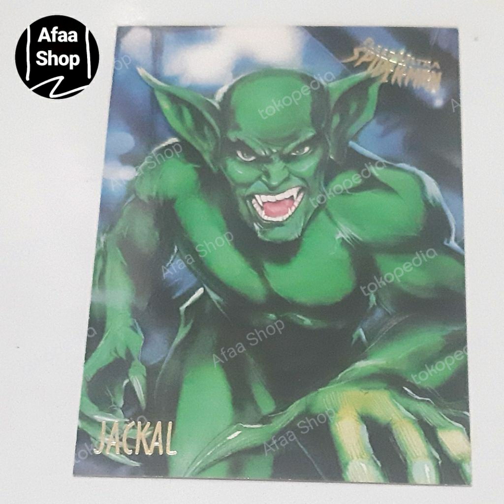 Kartu marvel fleer ultra spiderman no.30 1995