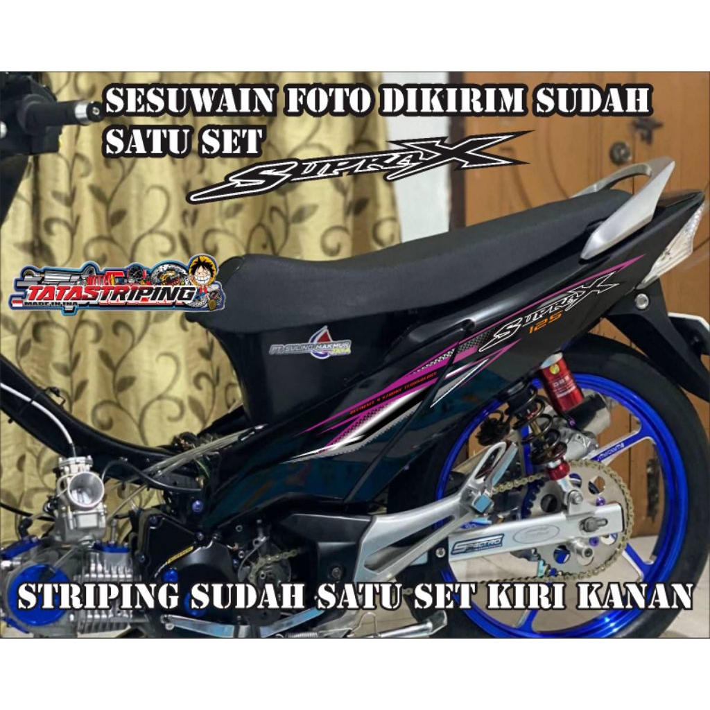 STRIPING WAVE 125 SUPRA X 125 THAILAND