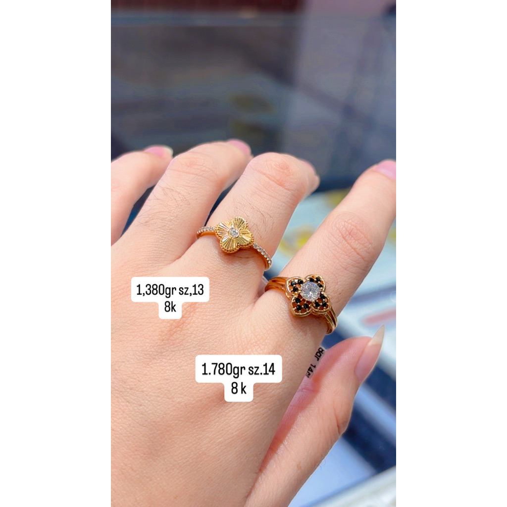 cincin emas kadar 375%