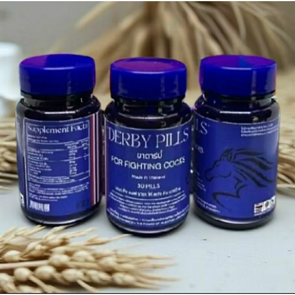 DERBY PILLS doping ayam aduan import Thailand original obat ayam, ayam laga, Taji ayam, ayam Filipin