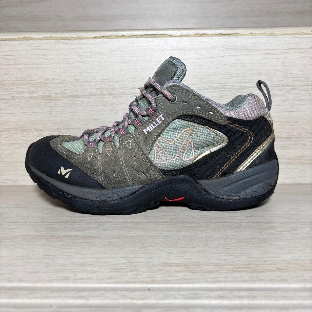 SEPATU OUTDOOR TREKKING HIKING & RUNNING MILLET SECOND ORIGINAL  [ MURAH ]