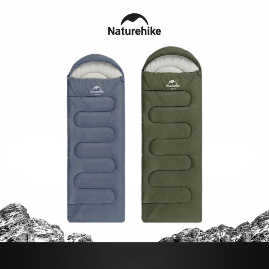 Kantong Tidur Camping Y150L Naturehike NH21MSD08 Envelope Hollow Cotton Sleeping Bag