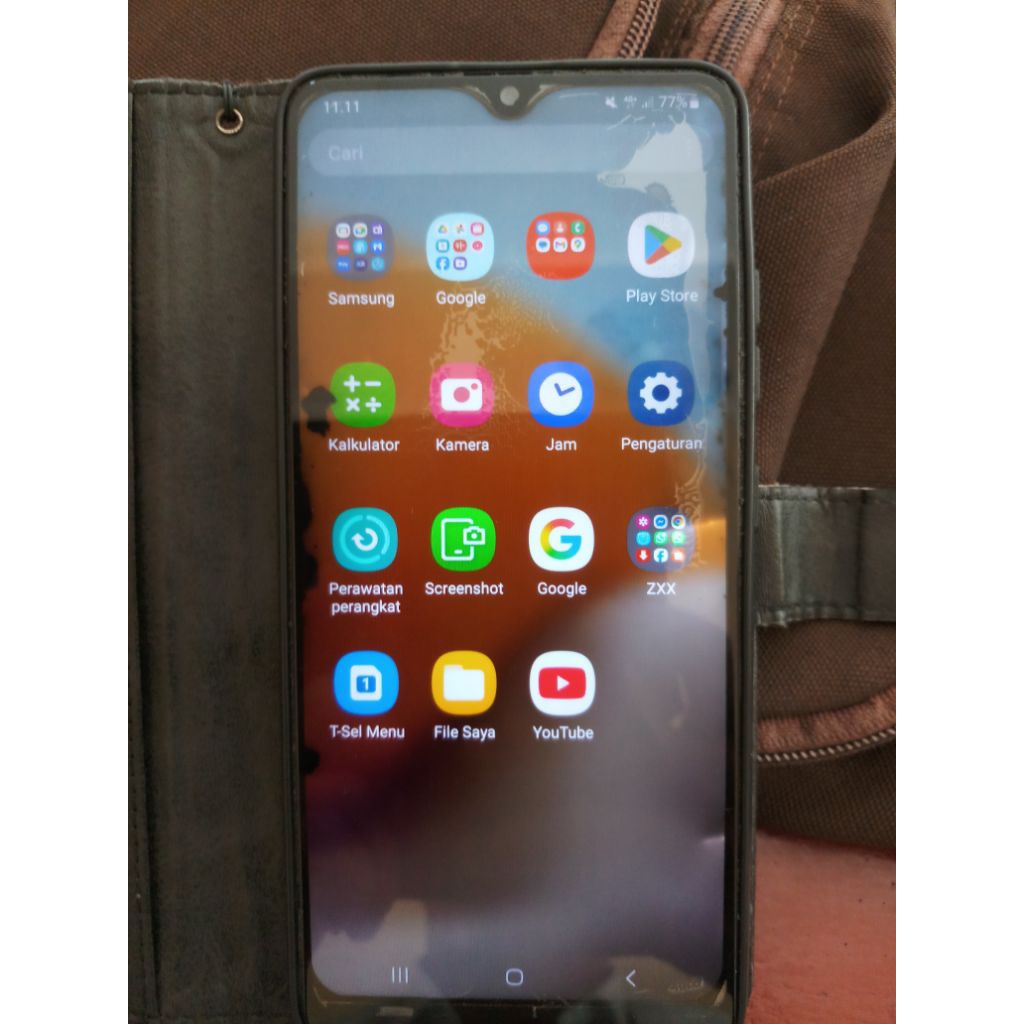 LCD SAMSUNG A325F HIDUP, UNIT Tanpa mesin