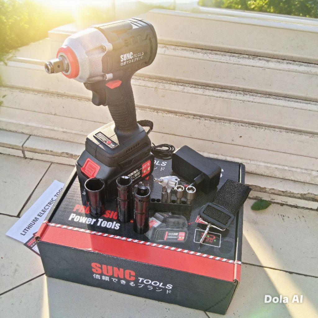 CORDLESS IMPACT WRENCH 48V / BOR CAS / BOR BATERAI JLD 48 VOLT - Sunc