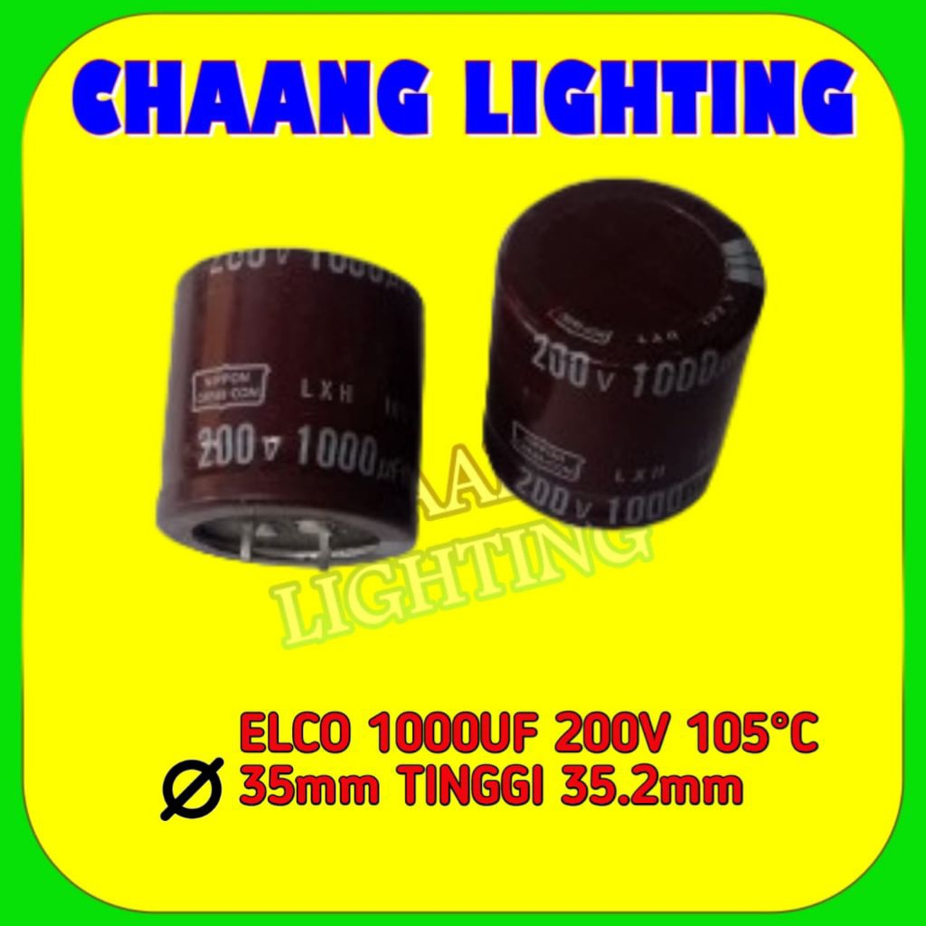 1000UF 200V KAPASITOR ELKO 1000UF 200V CAPASITOR ELCO 1000UF 200V ELCO 1000UF 200V 105°C
