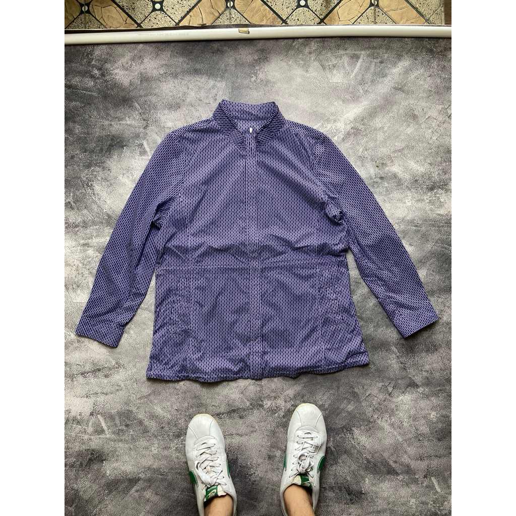 Bintangmulia Jaket Running Casual Crocodile Ladies Black Size L