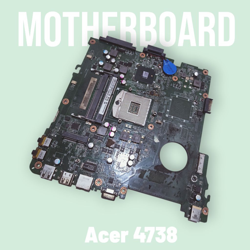 Motherboard laptop Acer 4738  bahan servis