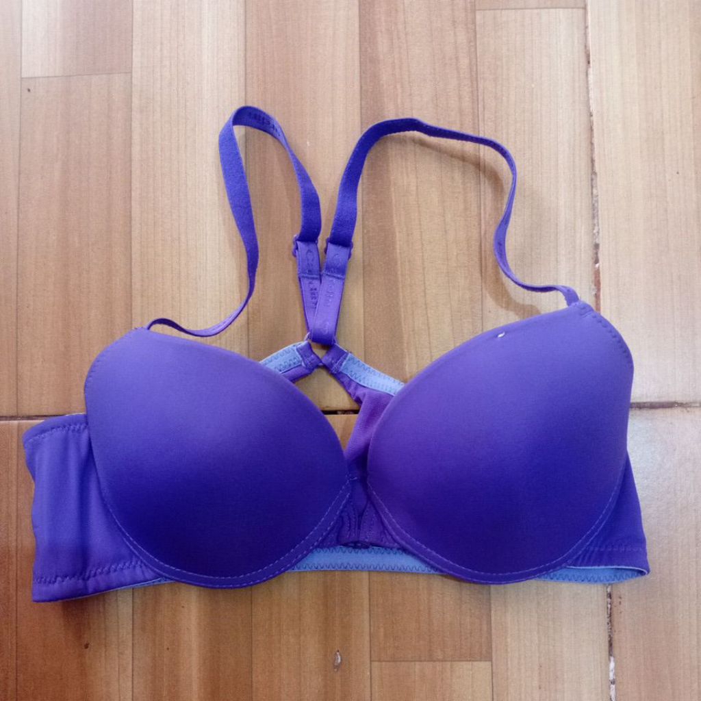 PIERRE CARDIN BRA KAIT/KANCING DEPAN 609-61834 834 SIZE 32B (B70) BUSA SEDANG