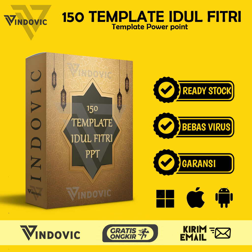 [T0714] 150 TEMPLATE POWER POINT IDUL FITRI