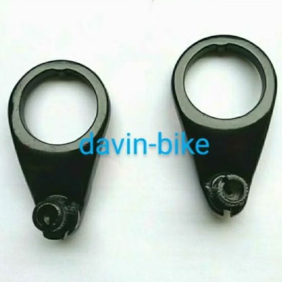 Stopper Rem Cantilever Depan Alloy 25.6 Hitam