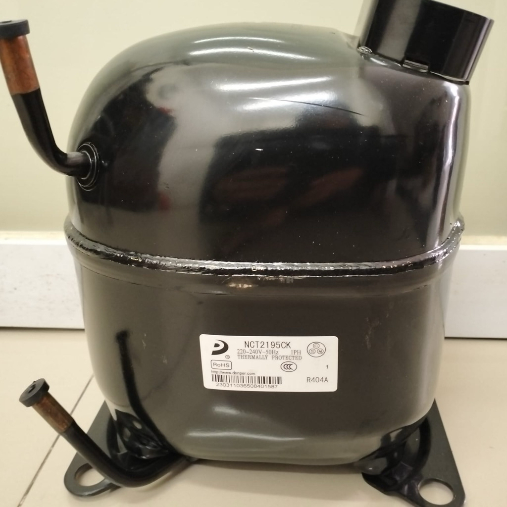 COMPRESSOR FREEZER 1,5PK R404 DONPER NCT2195CK | KOMPRESOR DONPER NE2195CK 1.5PK R404