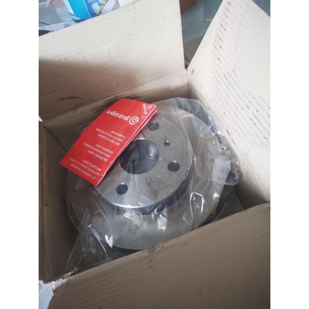 piringan cakram depan disk cakram starlet ep71 brembo original