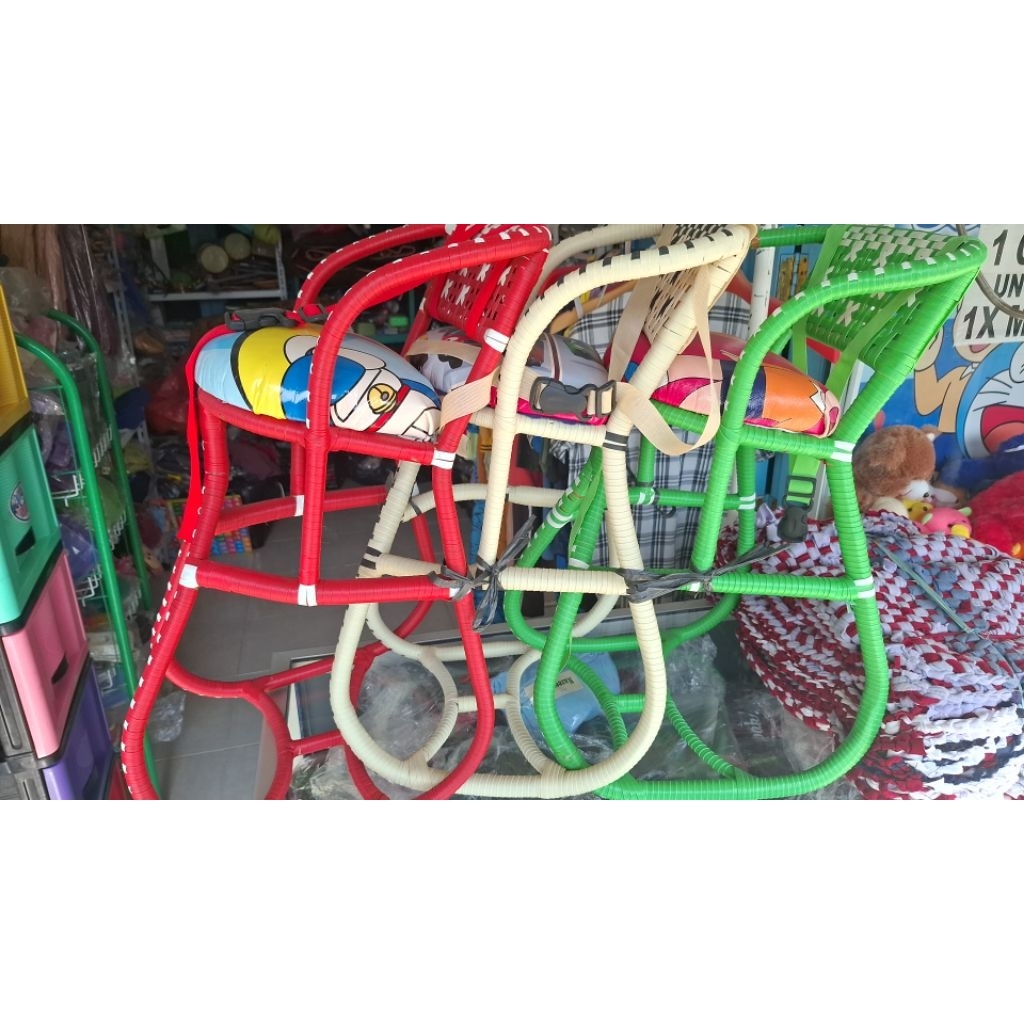 kursi rotan motor matic kursi rotan anak motor