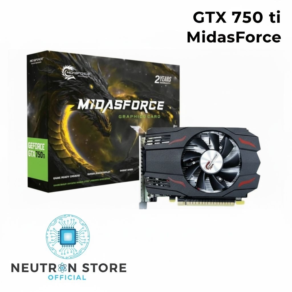 VGA Nvidia GTX 750 ti 4GB DDR5 Bekas Normal
