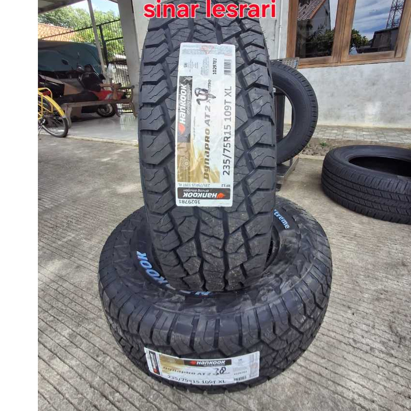 Ban 235 75 r15 109T XL Hankook Dynapro AT2 Xtreme untuk mobil New Jimny, Isuzu Elf, Blazer, Hilux da