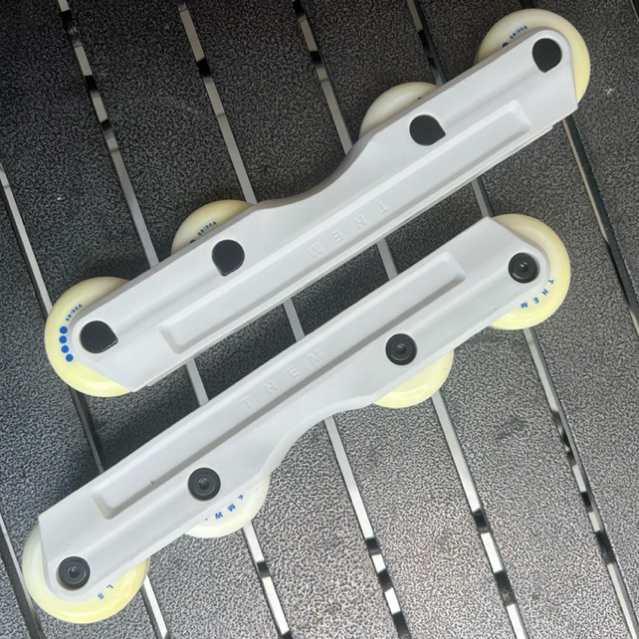 frame them skates 58/90A fullset + roda + bearing untuk sepaturoda aggressive inline skate size s