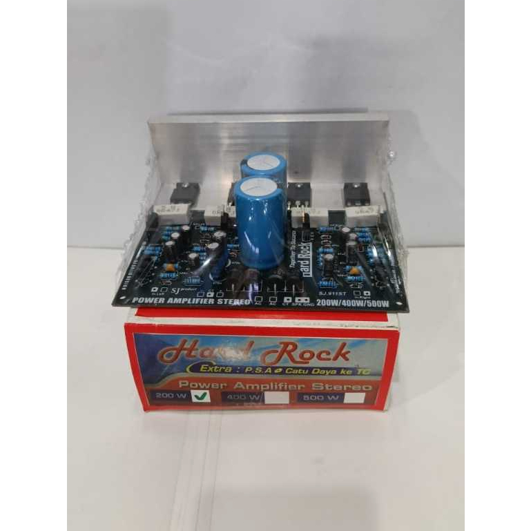 KIT HARD ROCK 200 WATT  STEREO POWER AMPLI  SJ