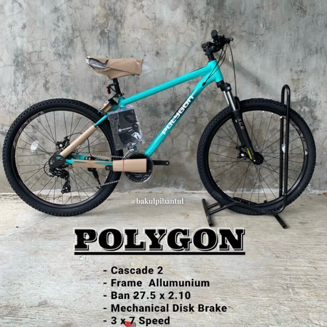 Sepeda MTB ring 27,5 Polygon Cascade 2 | Sepeda Gunung Poligon Cascade 2