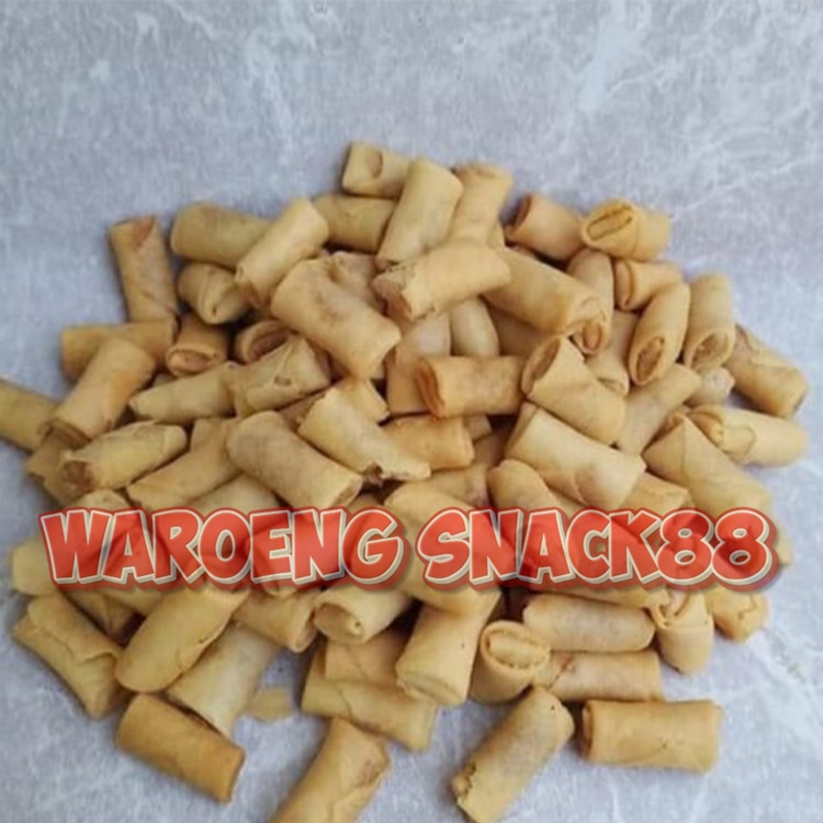 Sumpia Mini Isi Ebi Udang Kering 500GR/ Mini Spring Roll - Sumpia Bagan / Pastel Sumpia Mini Abon
