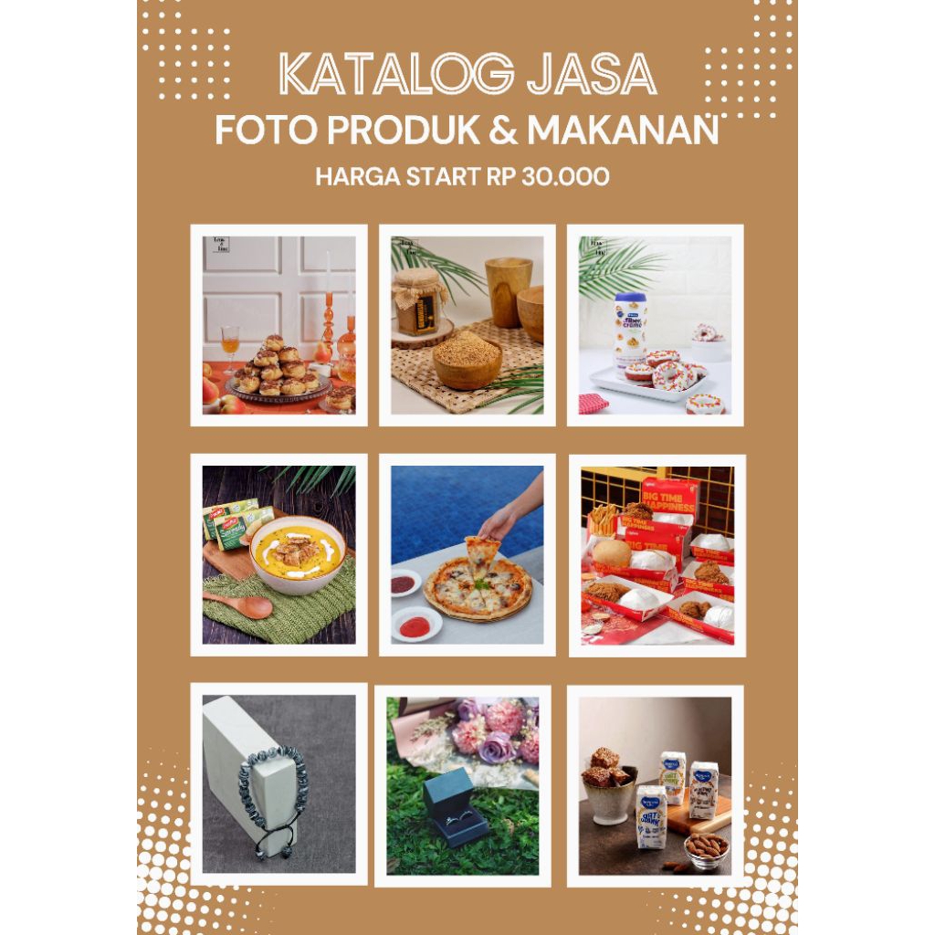 Jasa Foto Produk dan Makanan