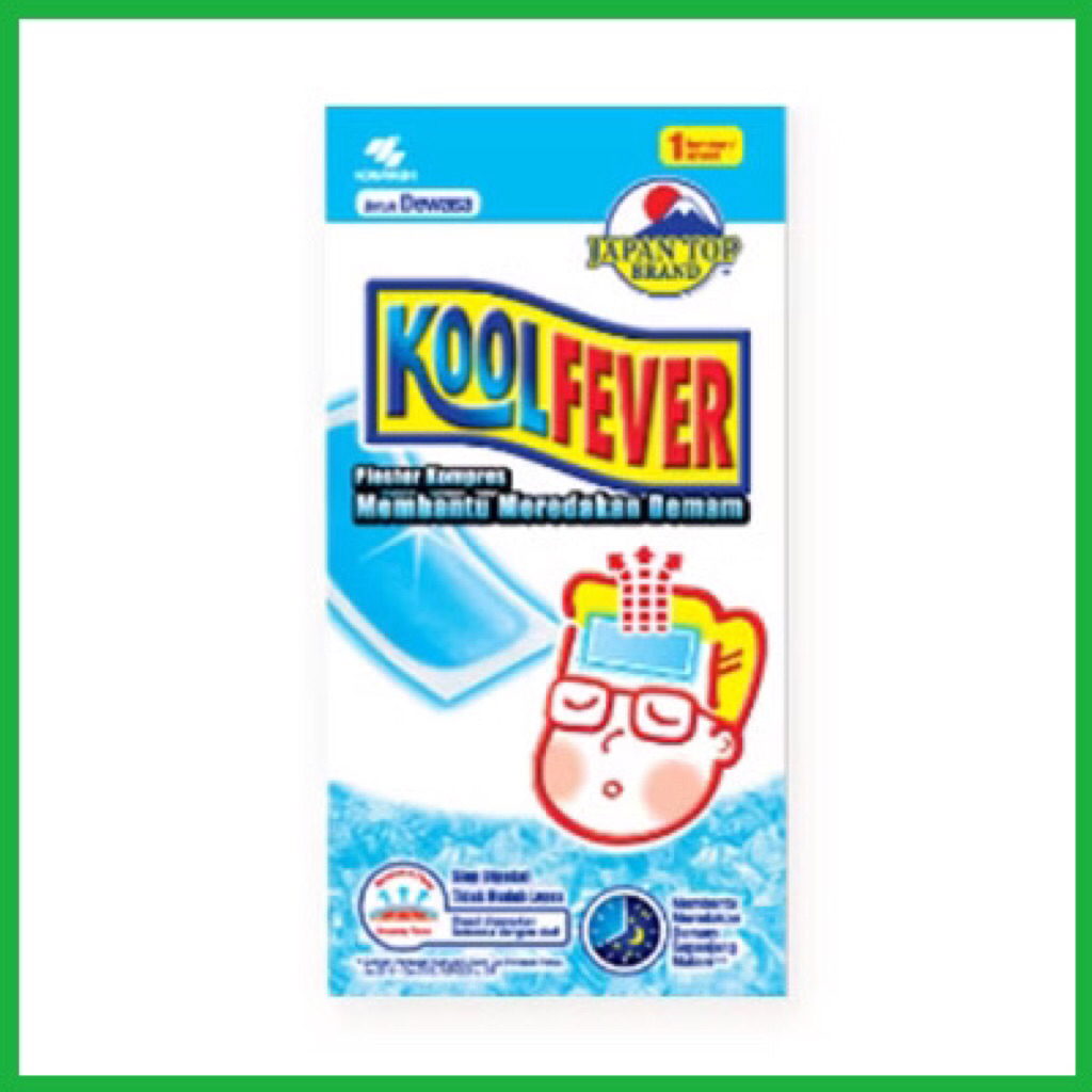 ICR Farma - KoolFever Sachet 1 Pcs - Kool Fever Obat Tempelan Untuk Nyeri Demam Dewasa