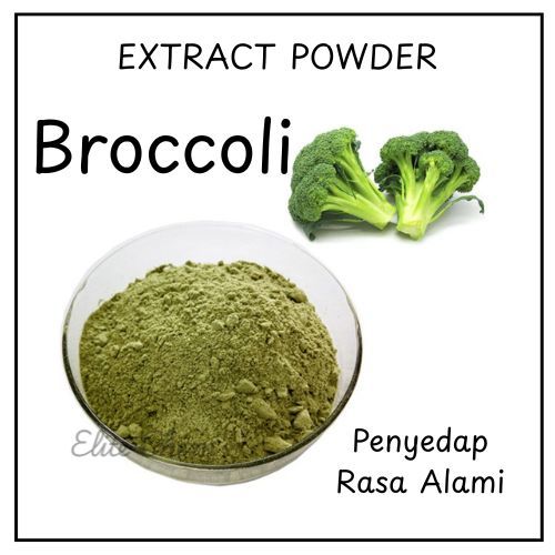 Broccoli Extract Powder 1kg Ekstrak Brokoli Alami Penyedap Rasa & Nutrisi (Food Grade) Cocok untuk M