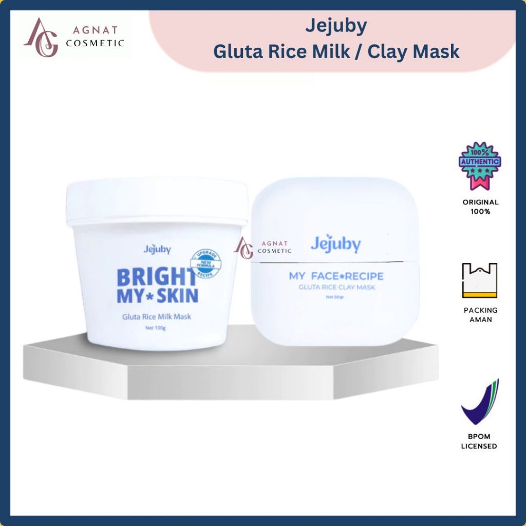 Jejuby Gluta Rice Milk Mask / Gluta Rice Clay Mask