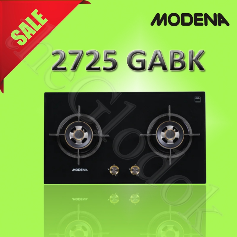 MODENA BH 2725 GABK Kompor Tanam gas 2 tungku 2725GABK BH2725GABK 70cm bh2725a