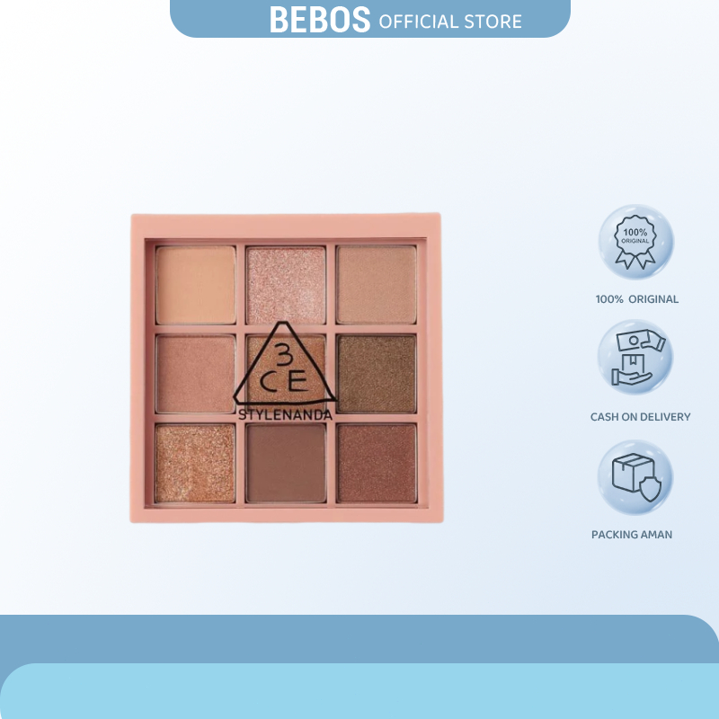 3CE Multi Eye Color Palette - Eyeshadow Korea Longlasting Tahan Minyak Warna Bervariasi 100% Origina