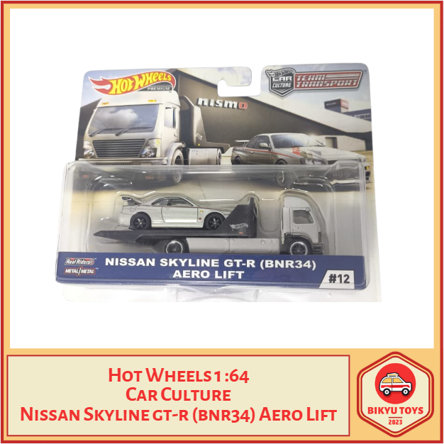 Hot Wheels Car Culture Nissan Skyline gt-r (bnr34) Aero Lift Hotwheels
