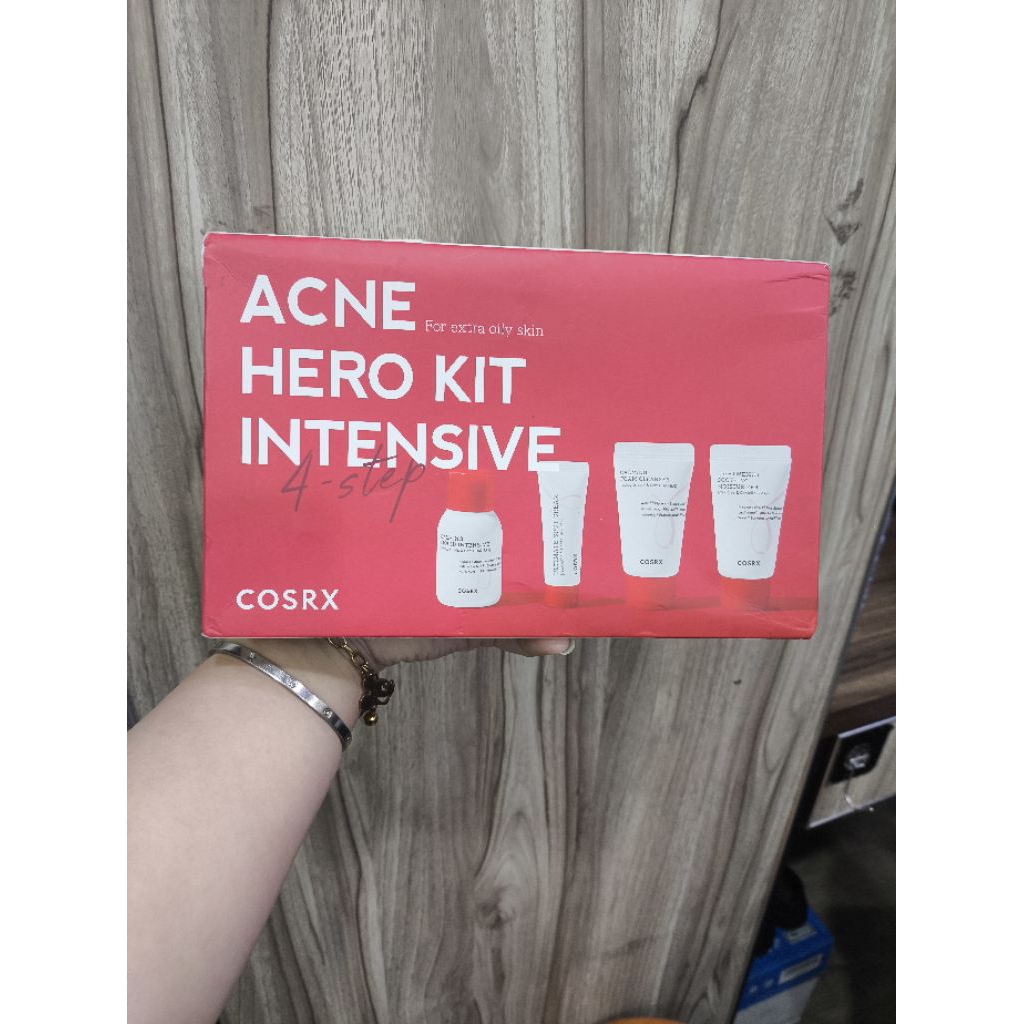 Cosrx Collection Acne Hero kit Mild 2.0  untuk kulit berjerawat