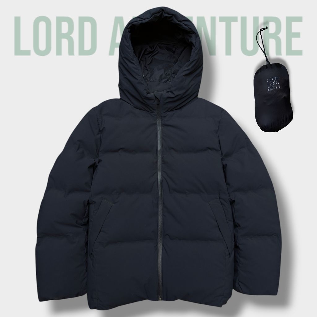 jaket bulu angsa Uniqlo Seamless 3D cut goose down jacket bulang outdoor gorpcore puffer gelembung g