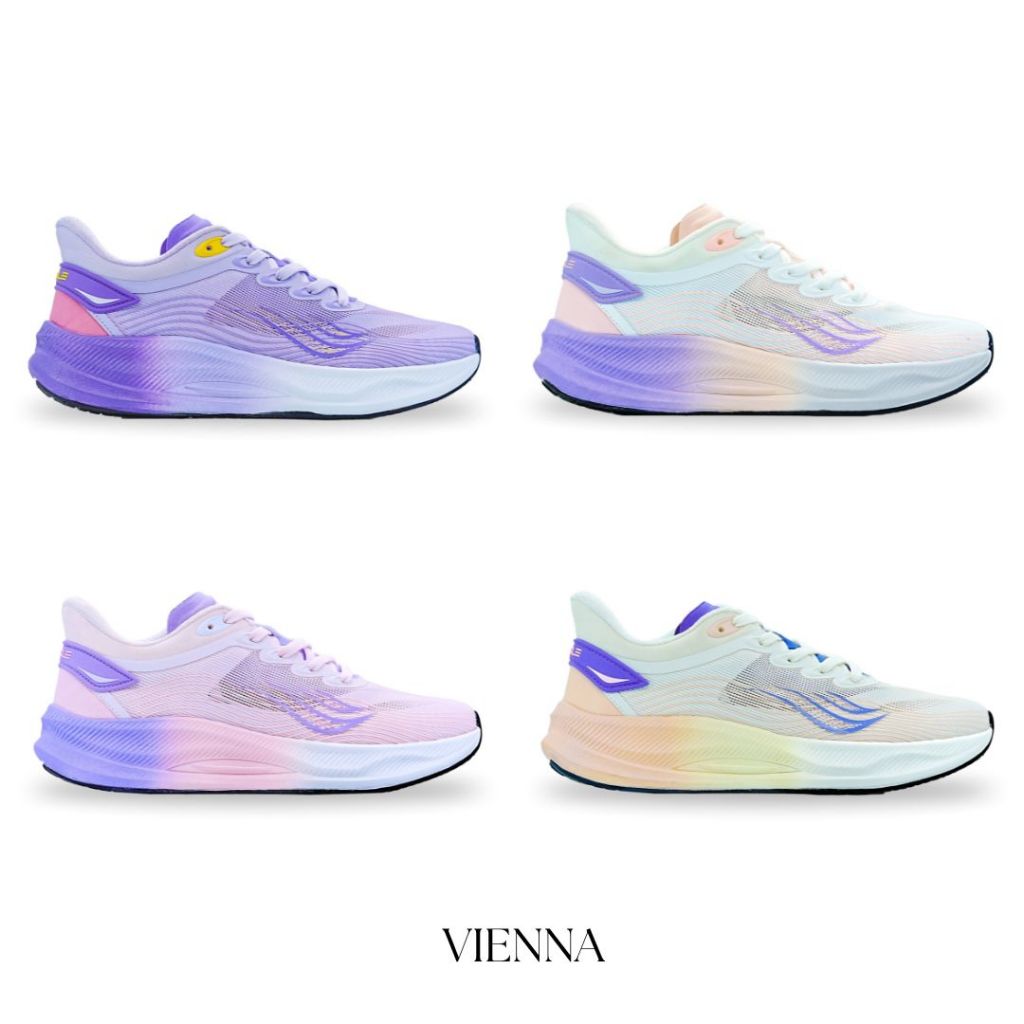 SEPATU RUNNING WANITA TPU PLATE - DESLE VIENNA - ORIGINAL | SEPATU LARI WANITA SIZE KECIL DESLE