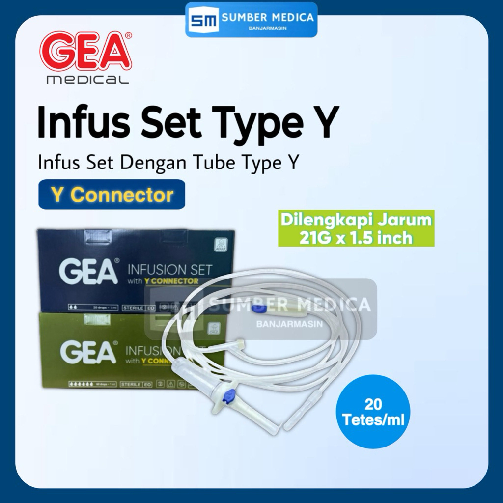 GEA Infus Set Type Y/Infusion Set Y Connector