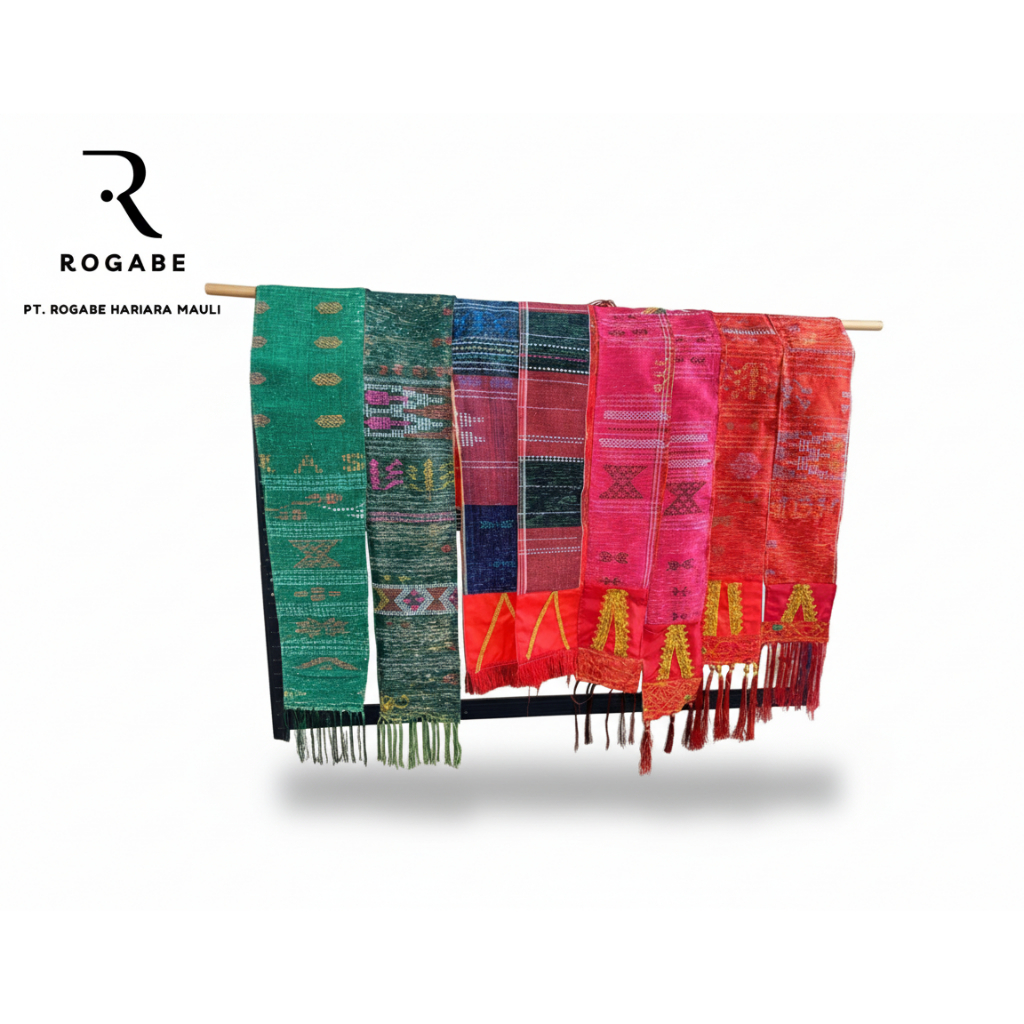 Selendang Ulos Sadum Batak Anak Dan Remaja / Ulos Batak Selendang GOLD - R S