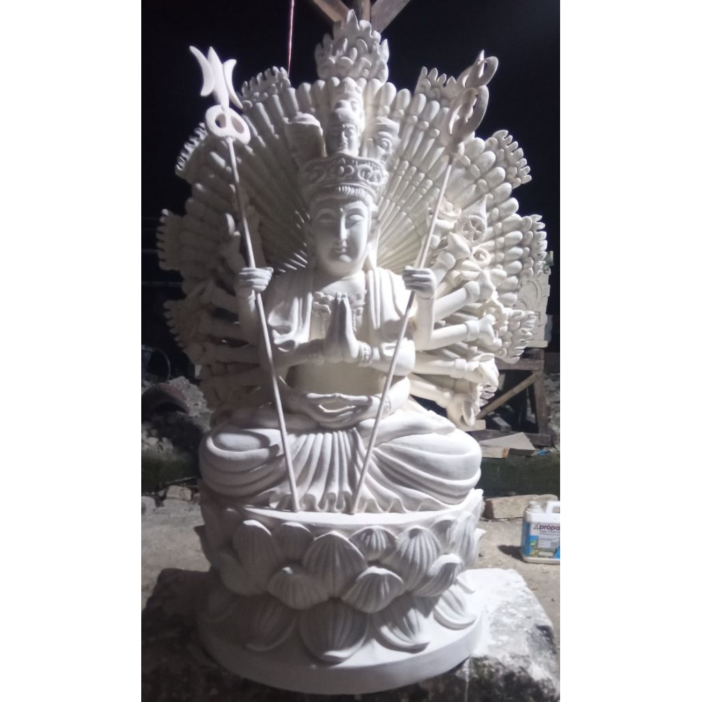 Patung Budha batu paras jogja