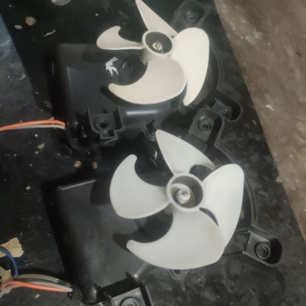fan kipas kulkas sharp 2 pintu original copotan
