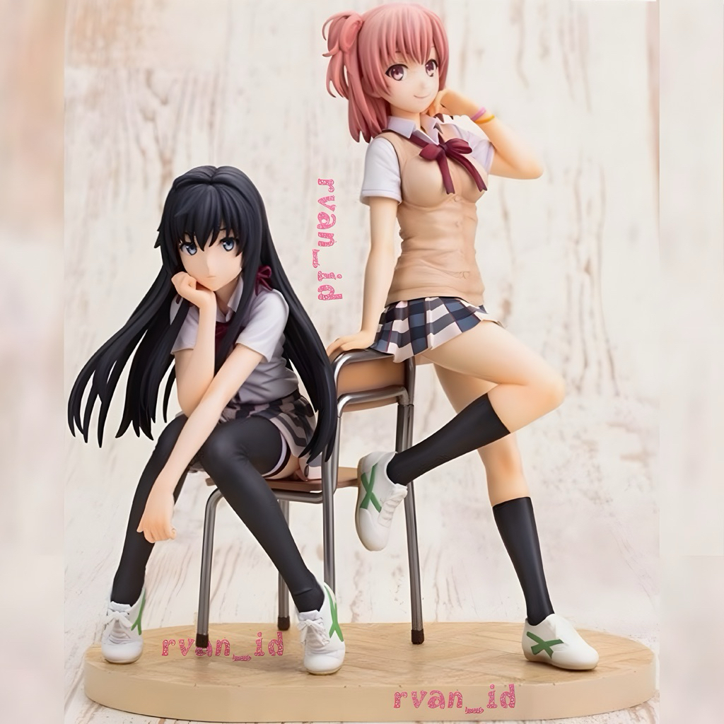 Action Figure Oregairu - Figure Anime Yukino - Manga Anime Figure Yui Yuigahama