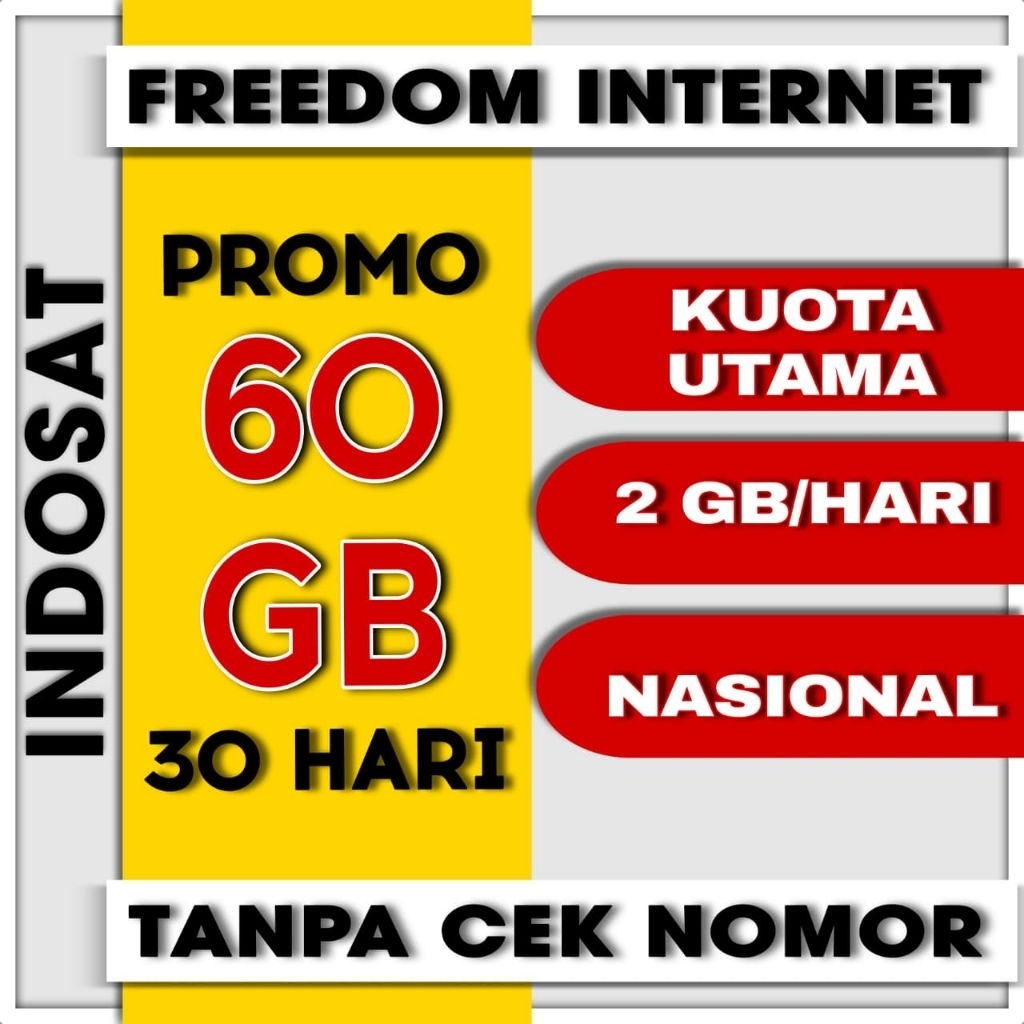 (SUPER PROMO) PAKET DATA INDOSAT