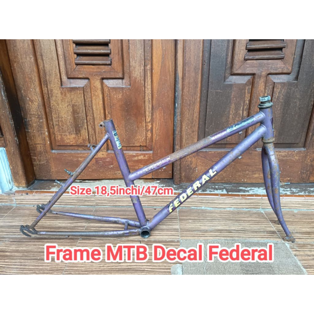 Frame MTB Ladies Federal Size 18,5inchi