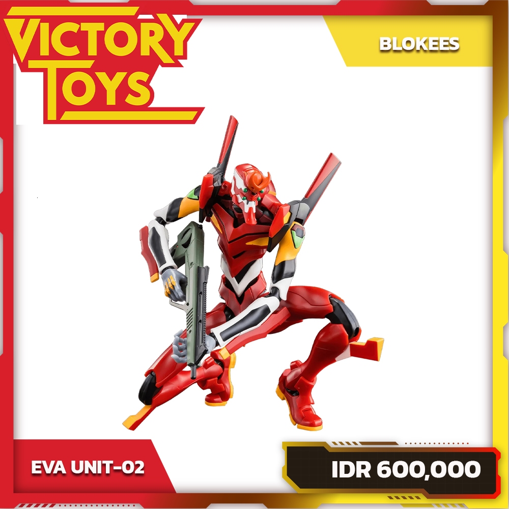 NEON GENESIS EVANGELION ACTION EDITION EVANGELION MODEL 02 MODEL KIT By Blokees