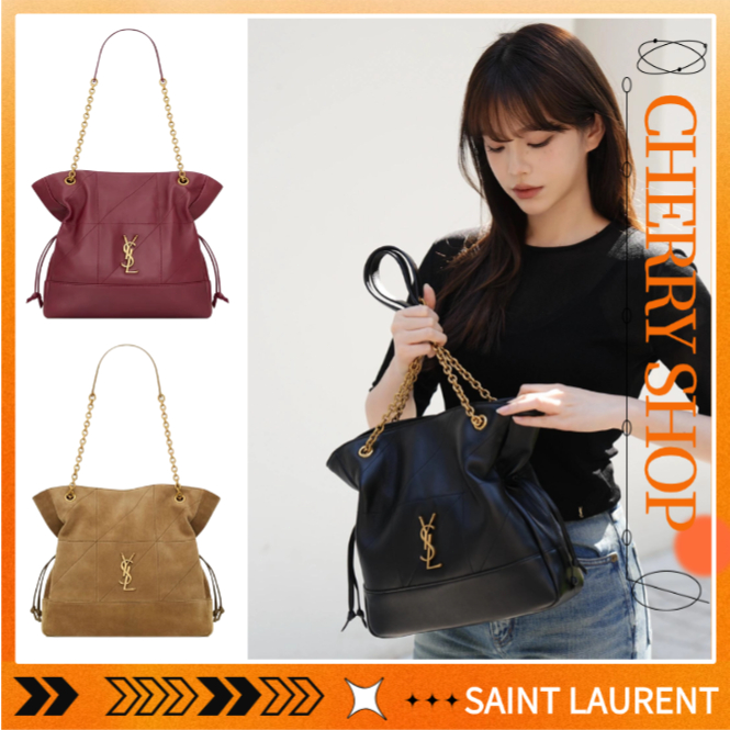 Yves Saint Laurent Jamie Medium & Small Shopping Bag Tas Belanja Tas Bahu Wanita YSL