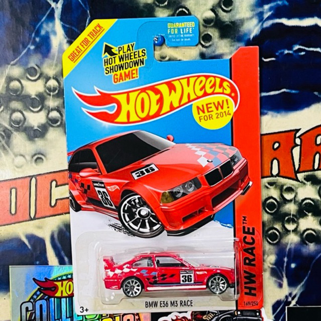 DIECAST HOT WHEELS BMW E36 M5 RACE COLLECTOR