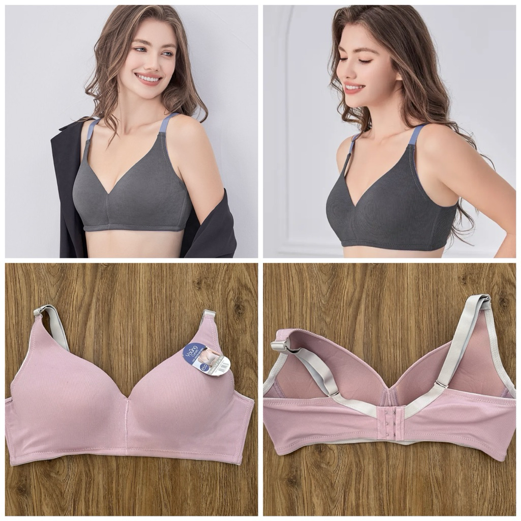 Young curves bra tanpa kawat C03-10337D full cup bra