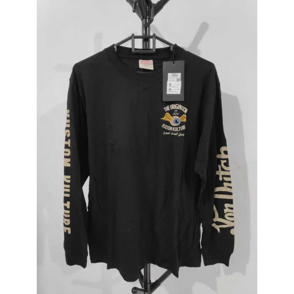 Von Dutch Longsleeve 1453 Original | Kaos Lengan Panjang Unisex Original Branded Mall