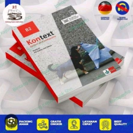 Buku Belajar Bahasa Jerman Kontext B2+ Kursbuch dan Ubungsbuch