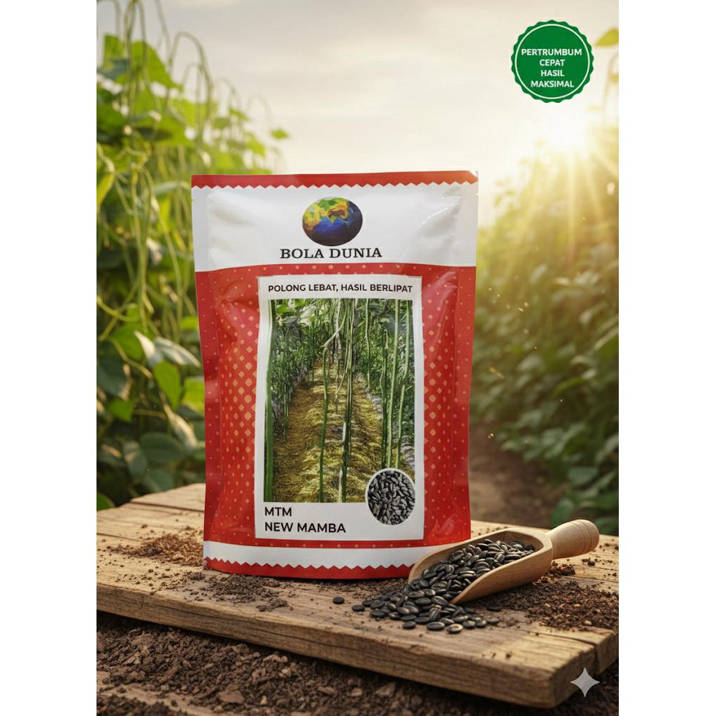 KACANG PANJANG BOLA DUNIA MTM NEW MAMBA 500grm