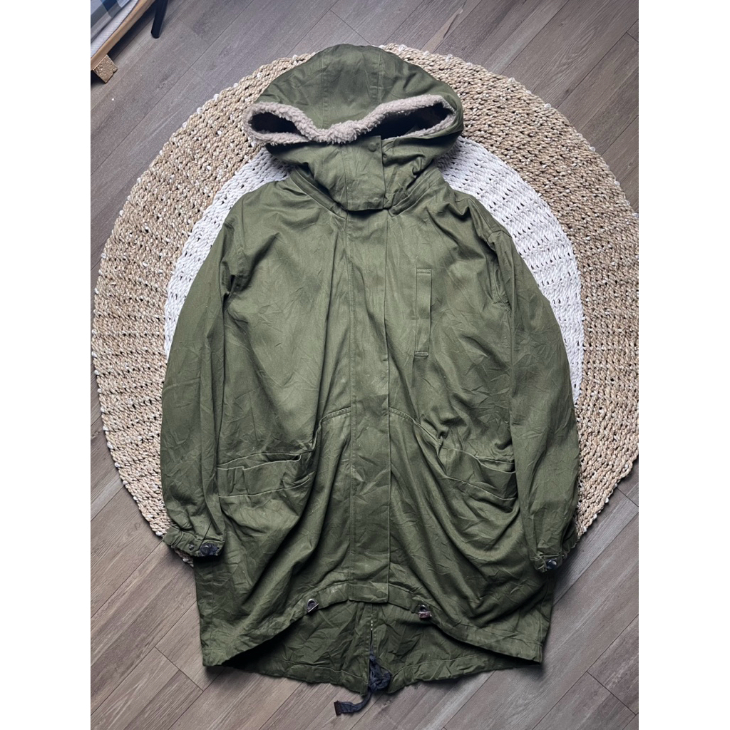JAKET FISHTAIL PARKA MILITARY ARMY TEBAL