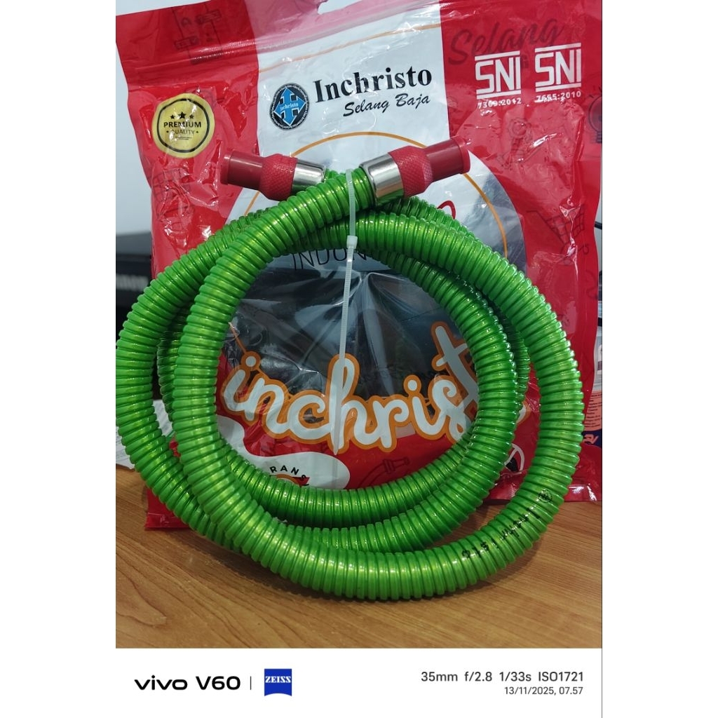 SELANG BAJA INCHRISTO PREMIUM SELANG GAS TERBAIK SELANG KOMPOR SELANG BAJA