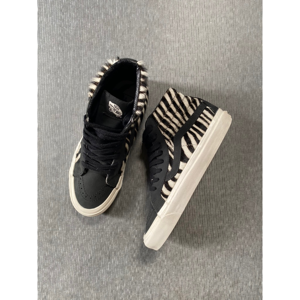 vans sk8 hi zebra